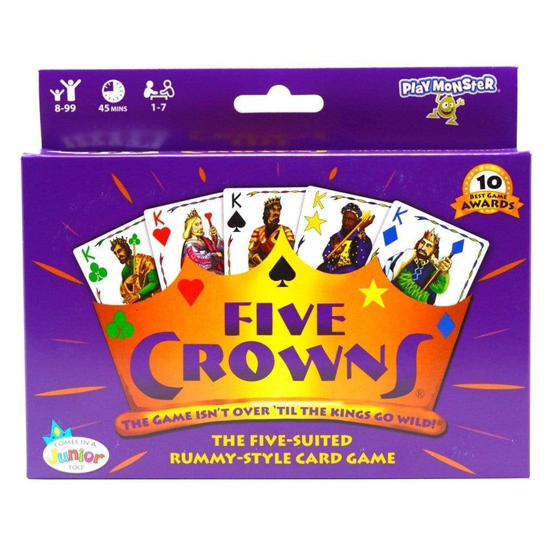 Five Crowns by PlayMonster - Family Card Games