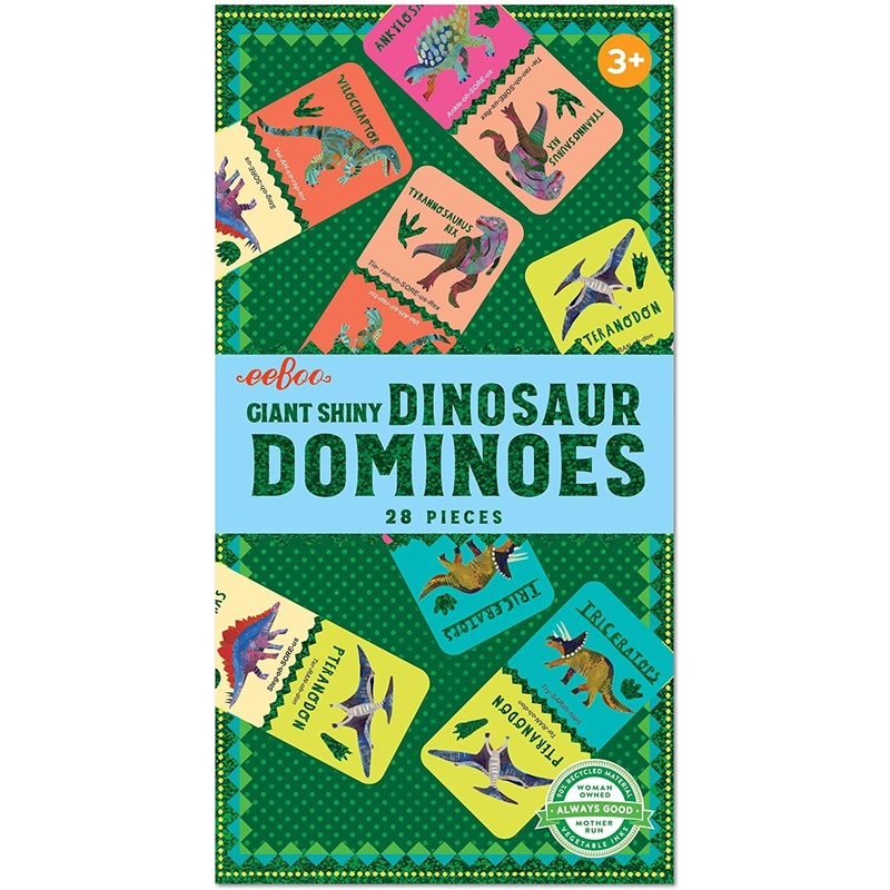 Giant Shiny Dinosaur Dominoes