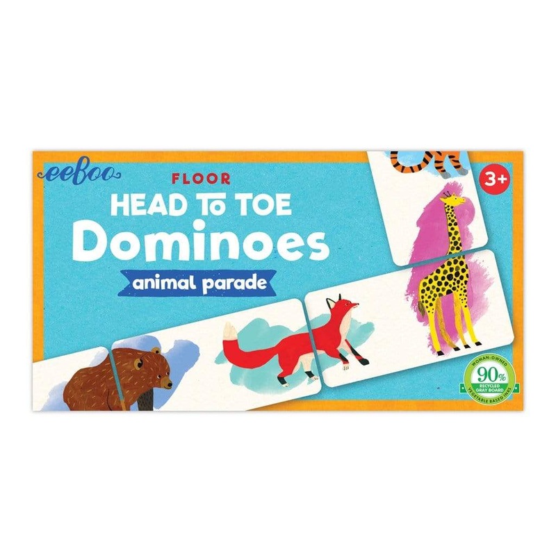 Head to Toe Animal Parade Dominoes