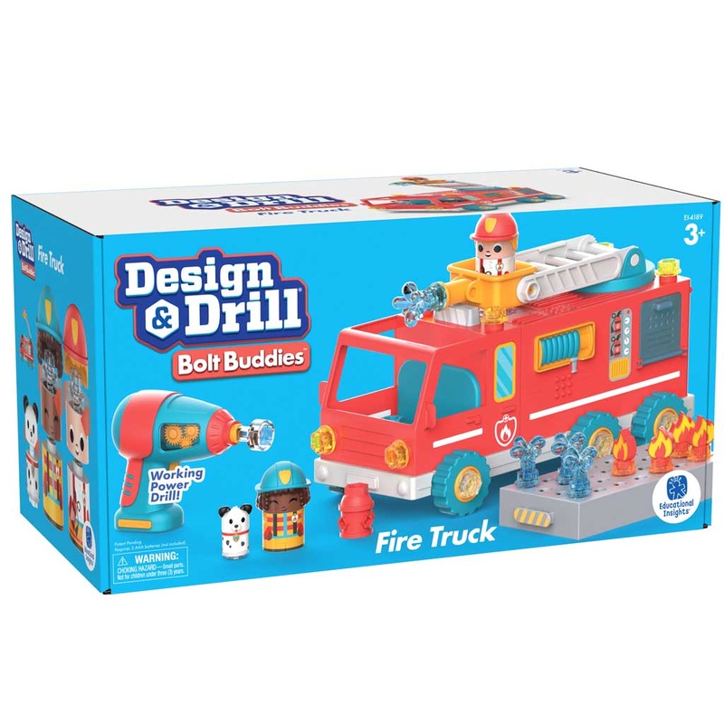 Design & Drill Bolt Buddies Firetruck