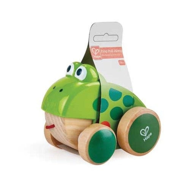 Frog Pull-Along Toy