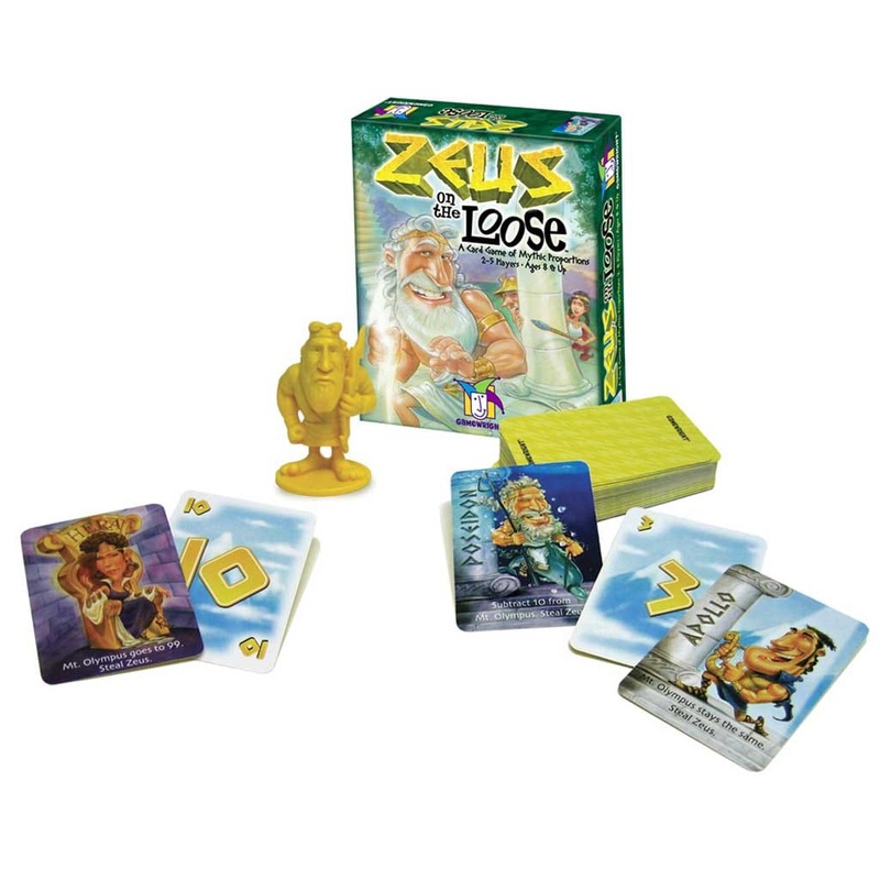 Gamewright Zeus On the Loose Card Game
