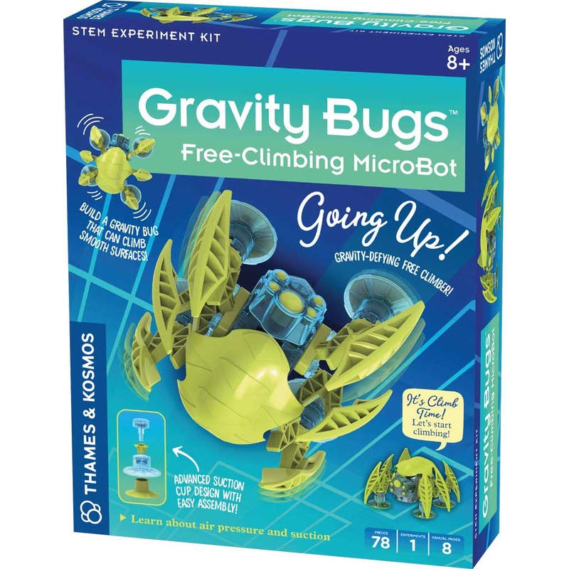 Gravity Bugs - Free-Climing MicroBots