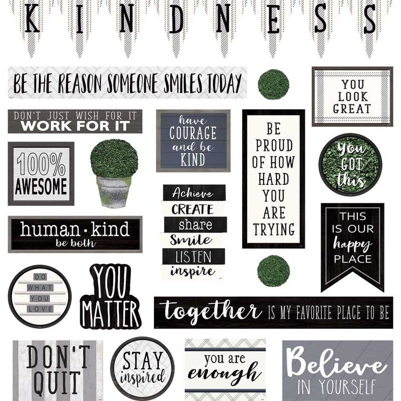 Modern Farmhouse Mini Bulletin Board Set
