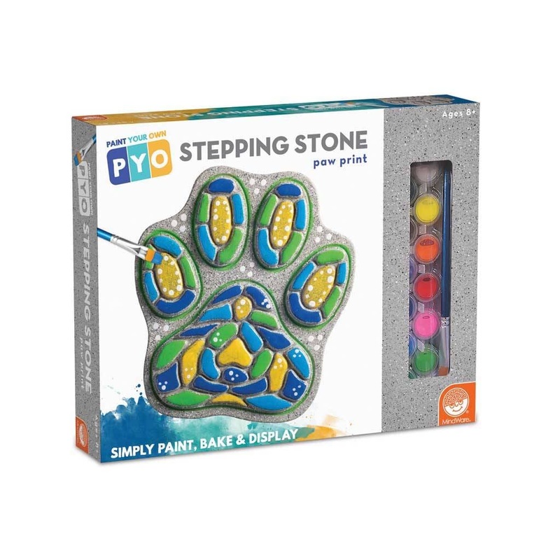 Paint Your Own Stepping Stone: Paw Print