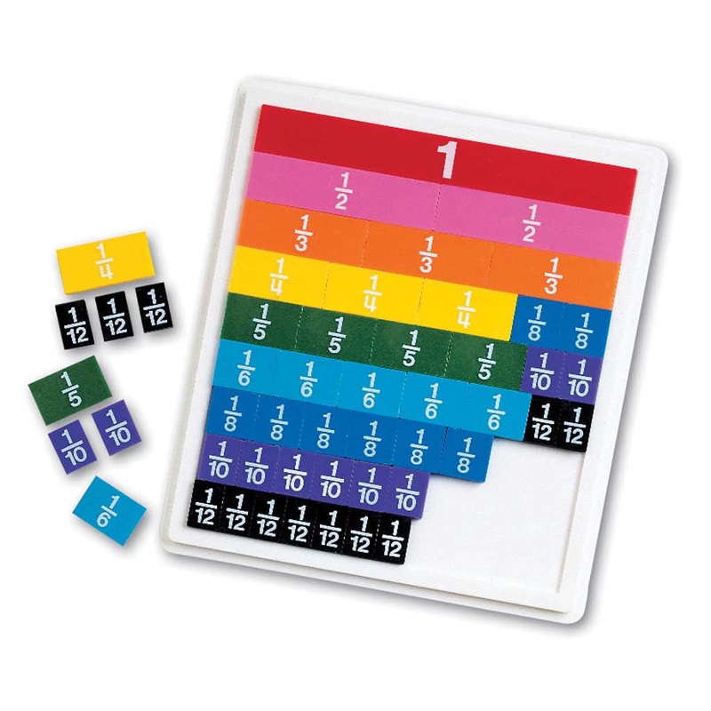Rainbow Fraction Tiles