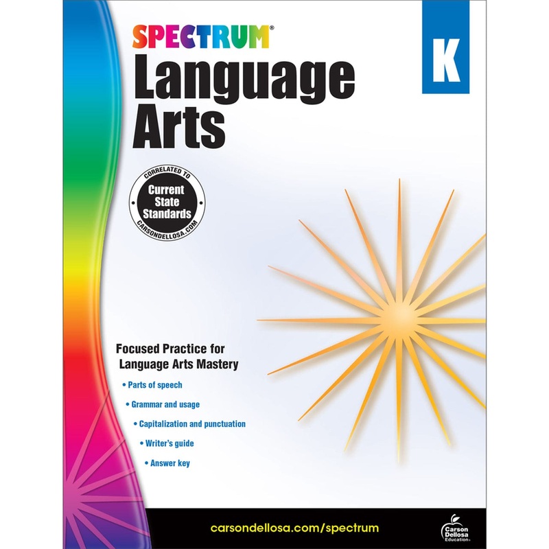 Spectrum Language Arts Kindergarten