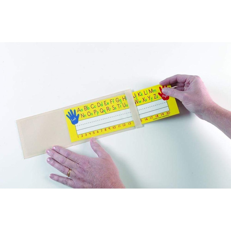 Adhesive Name Plate Pockets