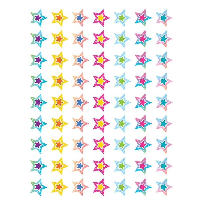 Colorful Vibes Stars Mini Stickers