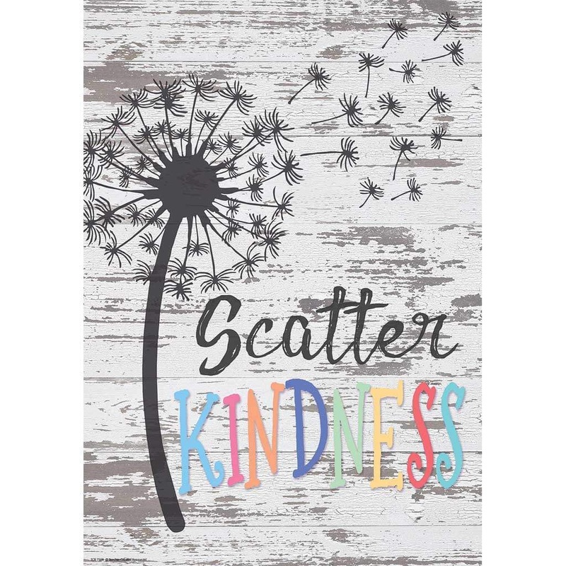 Scatter Kindness Positive Poster