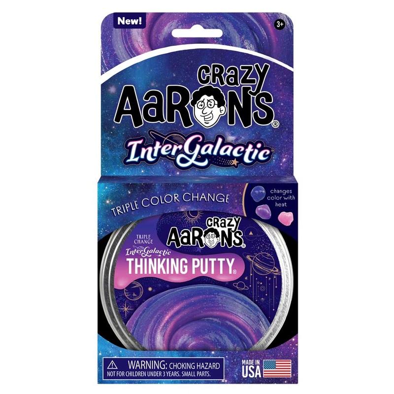 Crazy Aaron's Intergalactic Triple Change Thinking Putty