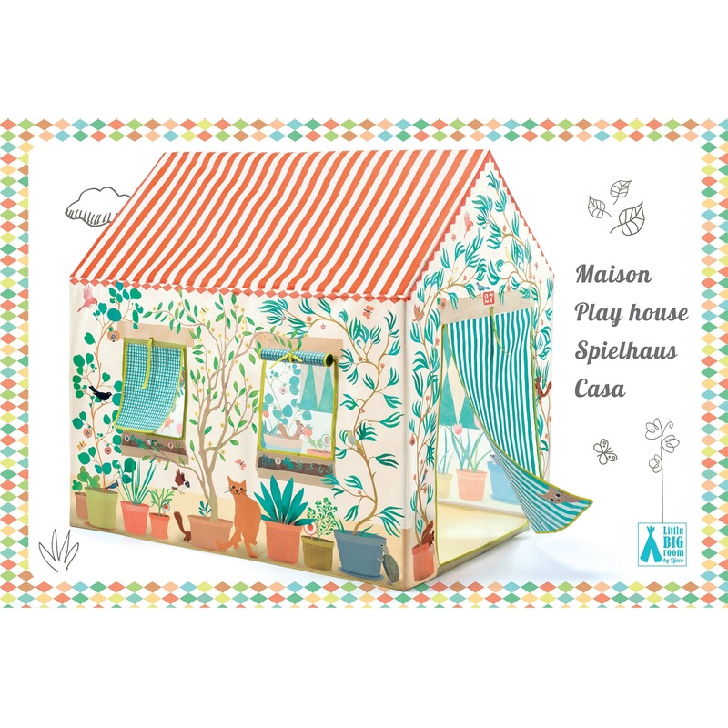 Djeco Garden House Play Tent - Pretend Play Toys
