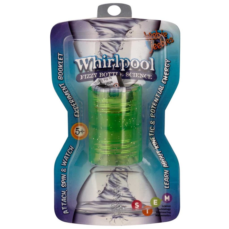 Heebie Jeebies Whirlpool Fizzy Bottle Tornado Science Tube