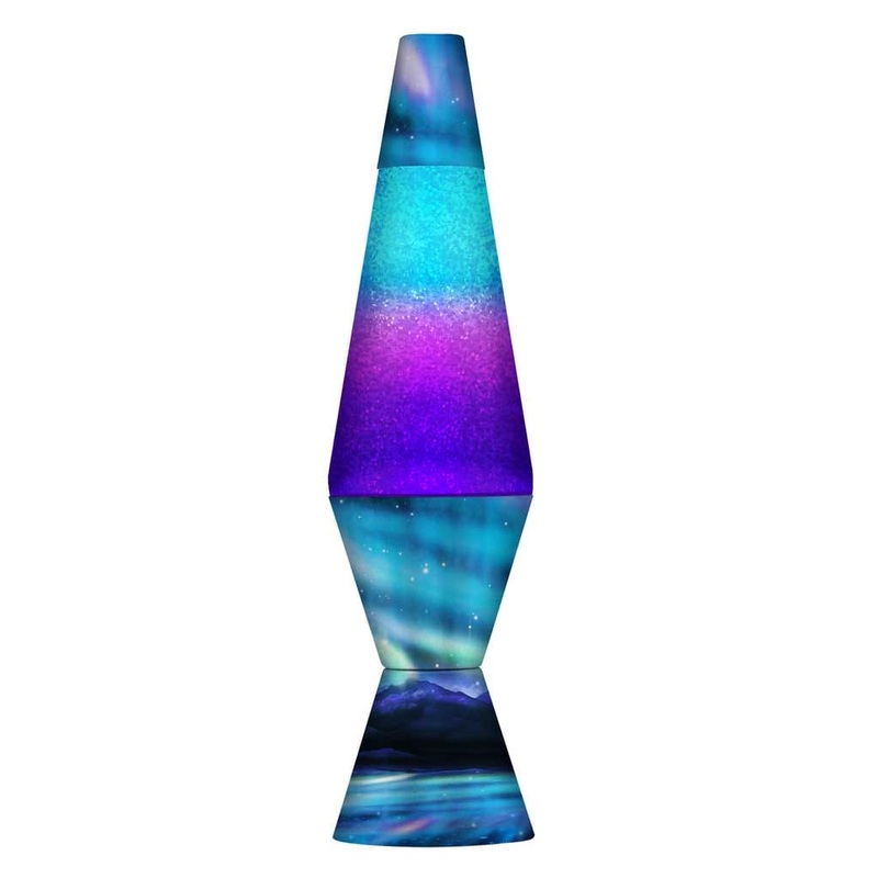 Northern Lights Glitter Lava Lamps by Schylling
