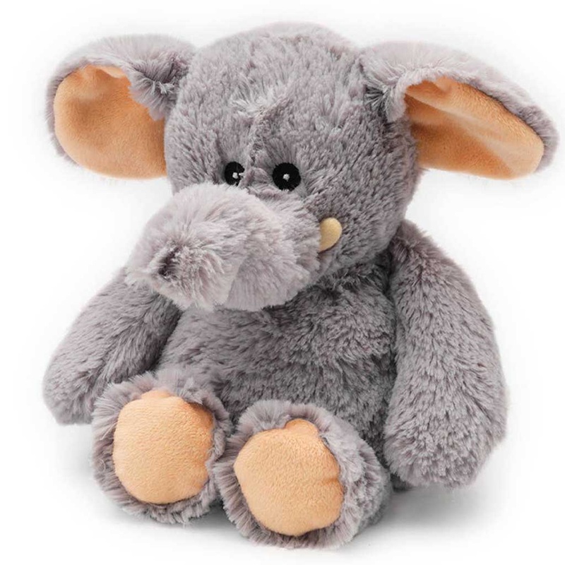 Warmies Gray Elephant - Heated Stuffed Animals