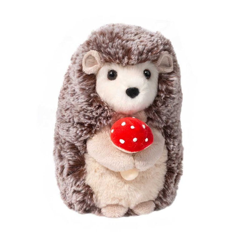 Douglas Stuey Hedgehog with Toadstool Mushroom - Plush for All Ages