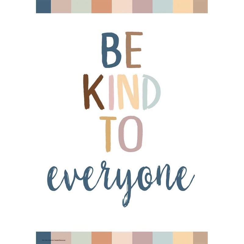 Teacher Created Resources Be Kind to Everyone Positive Poster