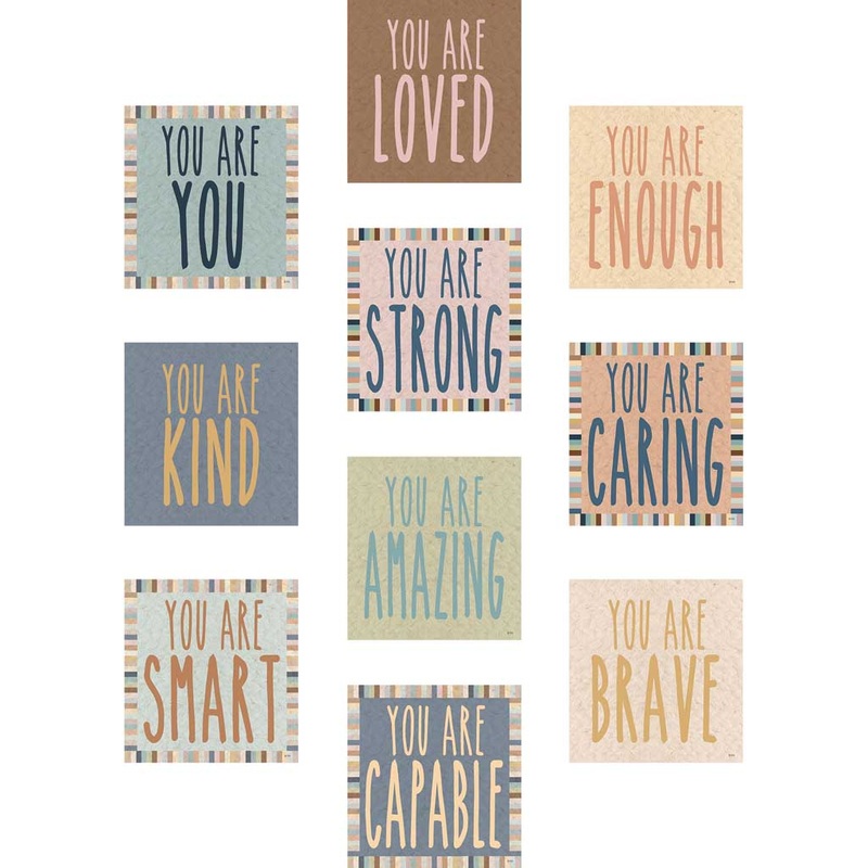Teacher Created Resources Everyone is Welcome Positive Affirmations Accents