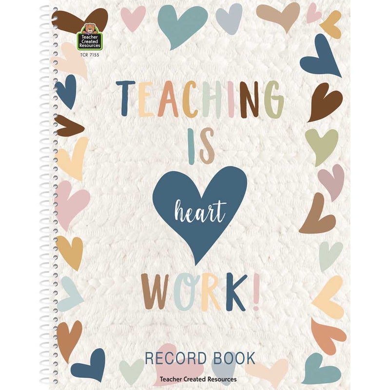 Teacher Created Resources Everyone is Welcome Record Book