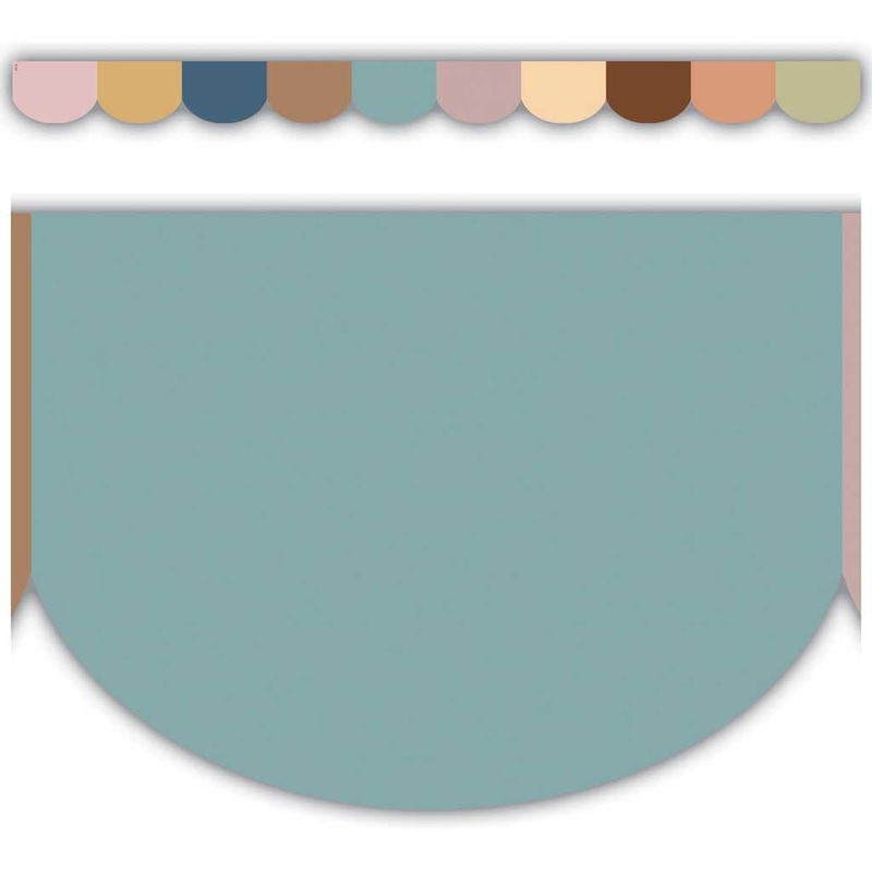 Teacher Created Resources Everyone is Welcome Scalloped Die-Cut Border Trim