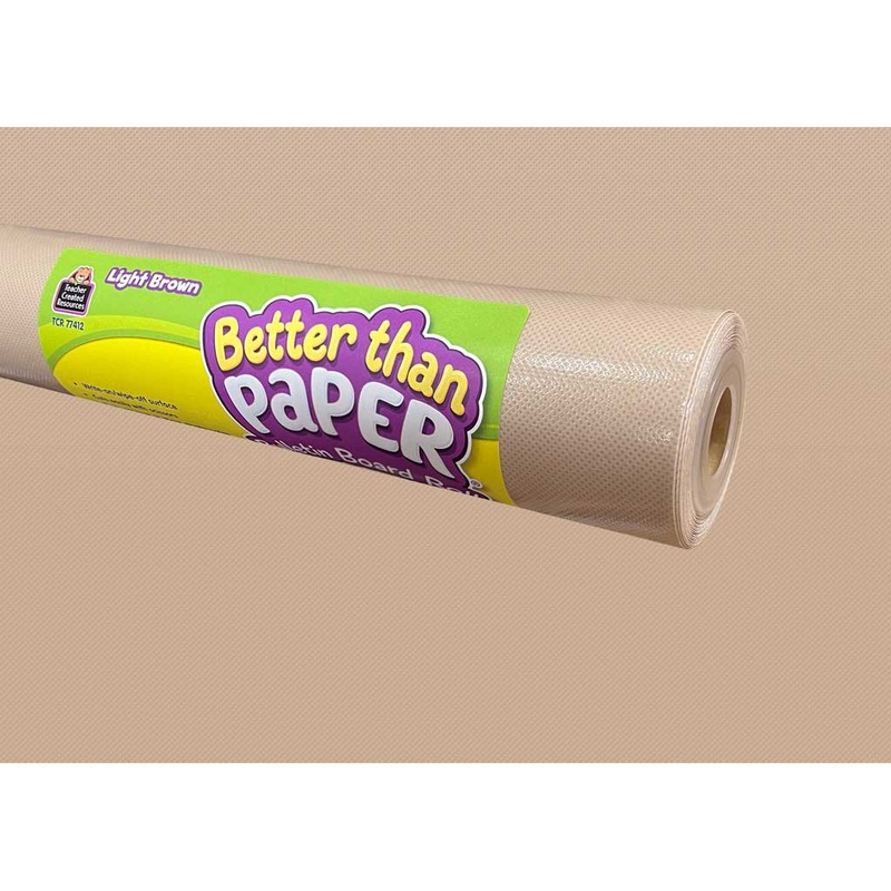 Teacher Created Resources Light Brown Better Than Paper Bulletin Board Roll