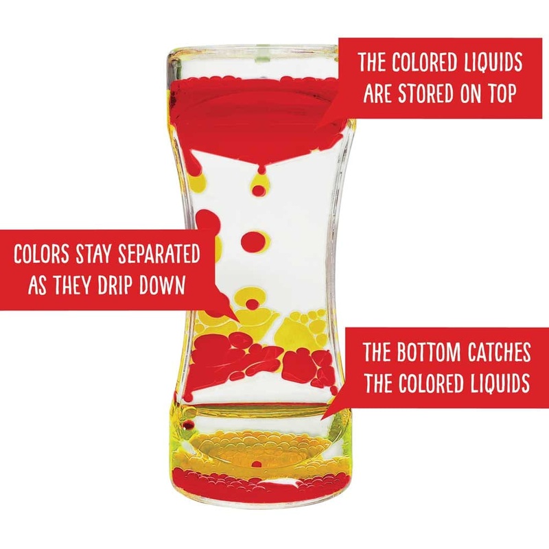 Teacher Created Resources Red & Yellow Liquid Motion Bubbler