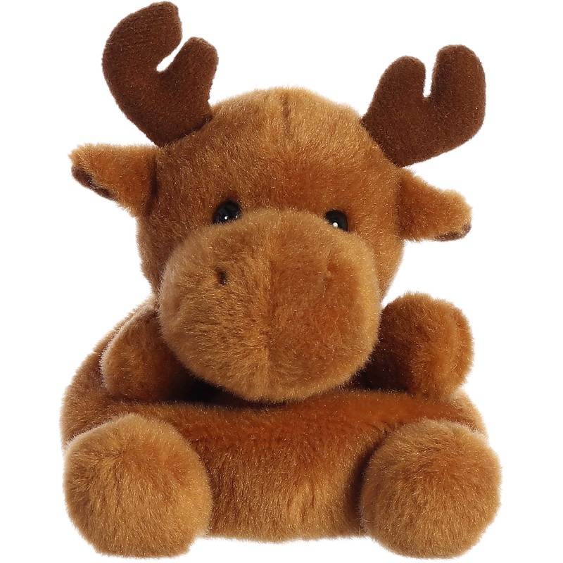 Aurora Cinnamon Moose Palm Pal - Best Stuffed Animals