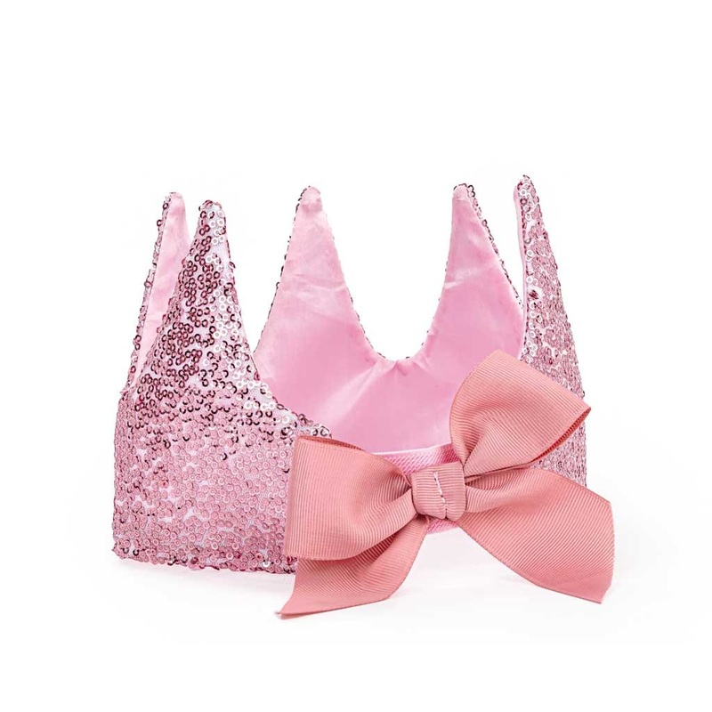 Great Pretenders Precious Pink Sequin Crown