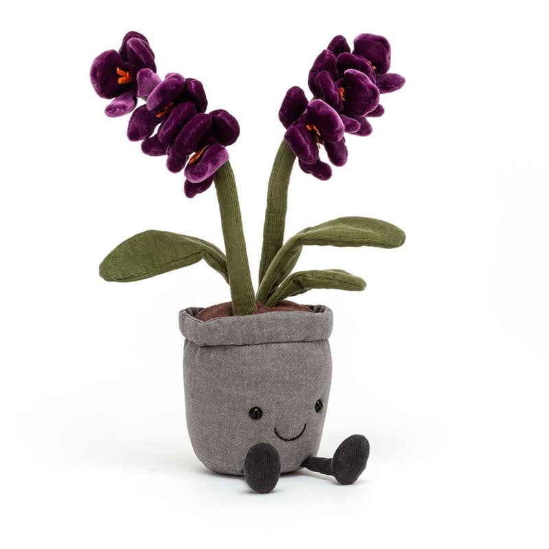 Jellycat Amuseable Orchid - Plush Flowers for All Ages