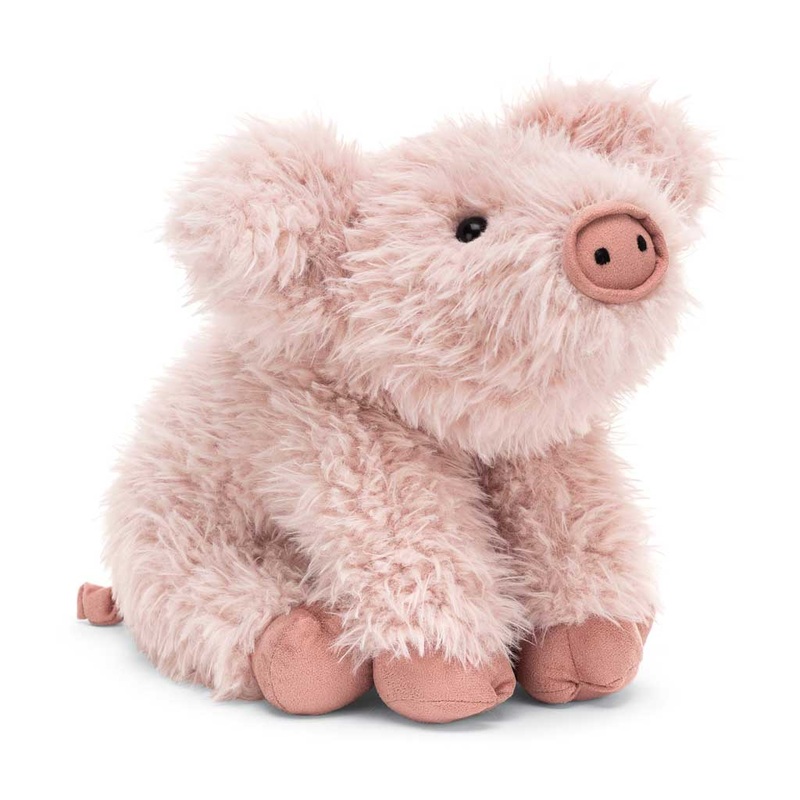 Jellycat Curvie Pig - Plush Animals for All Ages