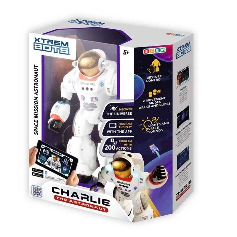 Play Vision Xtrem Bots Charlie the Astronaut - Robotics for Kids