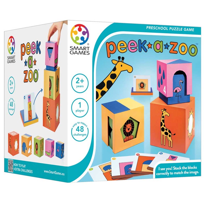 Smart Toys & Games Peek-A-Zoo Preschool Puzzle Game