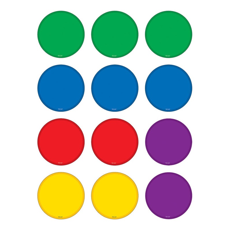Teacher Created Resources Colorful Circles Mini Accents