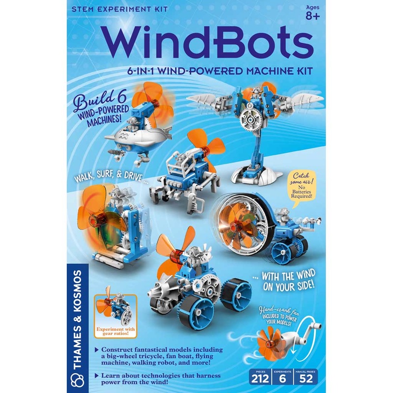 Thames & Kosmos WindBots: 6-in-1 Wind-Powered Machine Kit