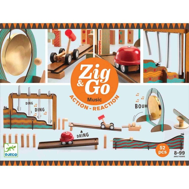 Zig & Go 52 piece music set by Djeco - Science and Art Toys for Kids