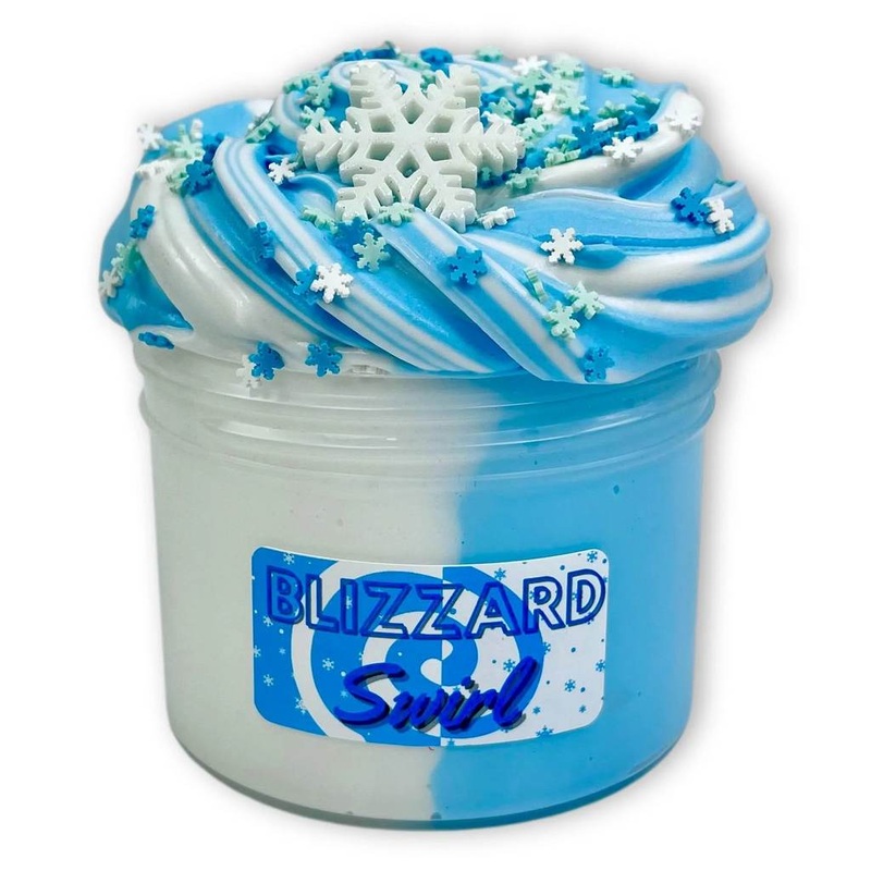 Blizzard Swirl Butter Dope Slime