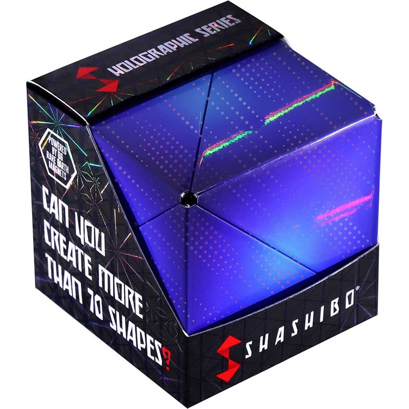 Fun in Motion Shashibo Holographic Series - Magnetic Puzzle Cube