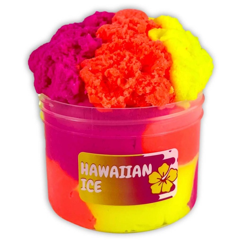Hawaiian Ice Neon Cloud Dope Slime