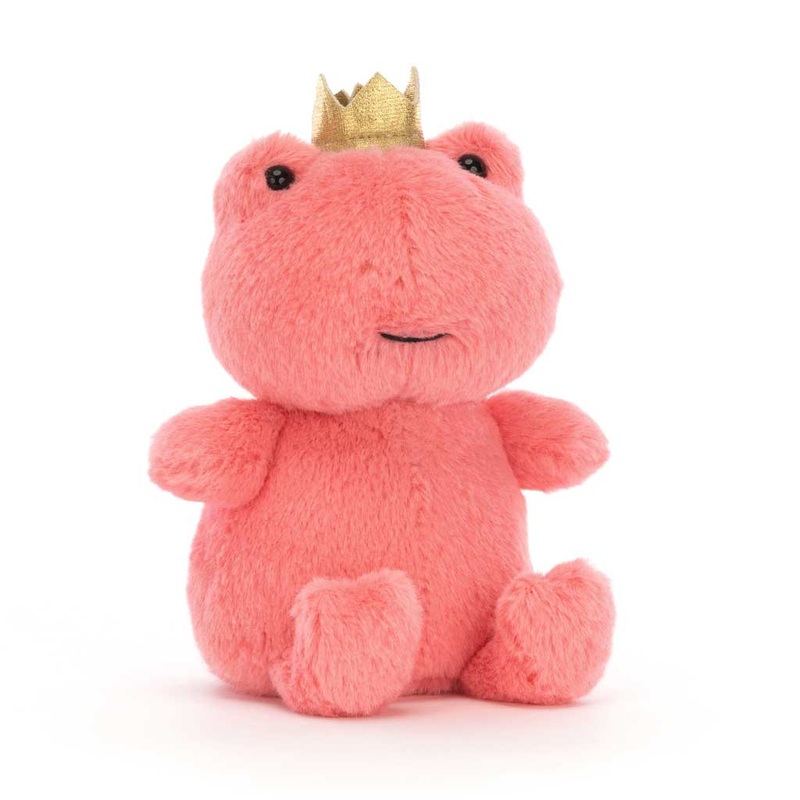 Jellycat Crowning Croaker Pink Frog - Plush for All Ages