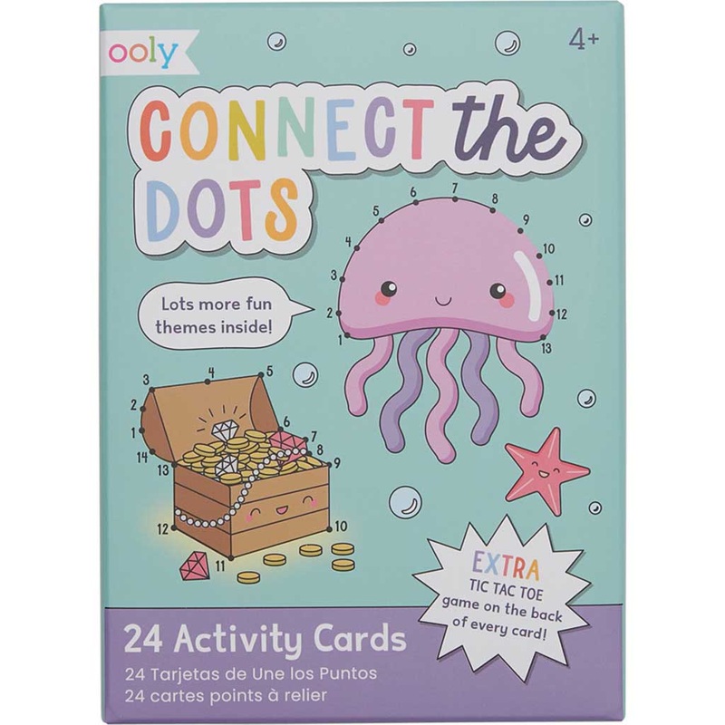 Ooly Connect the Dots Activity Cards - Puzzle Book for Kids