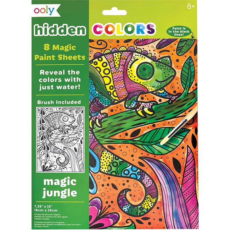 Ooly Hidden Colors Magic Jungle Paint with Water