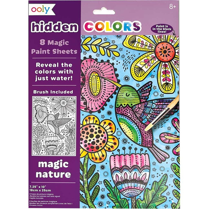 Ooly Hidden Colors Magic Nature Paint with Water