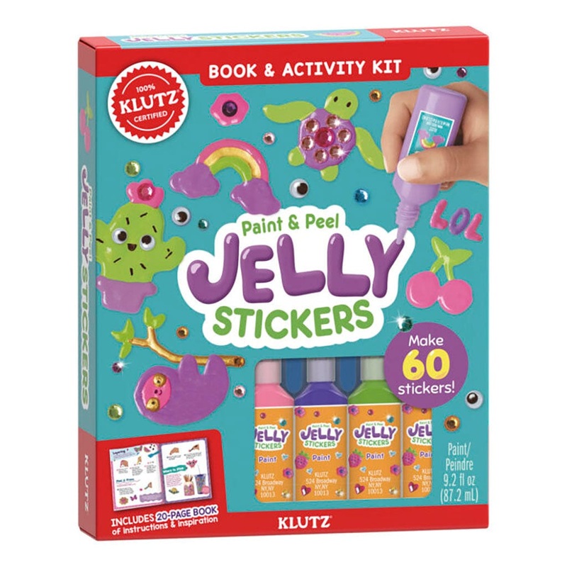 Paint and Peel Jelly Stickers