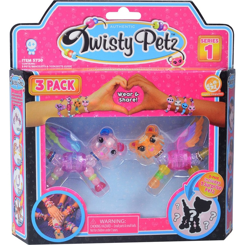 Twisty Petz 3 Bracelet Window Box