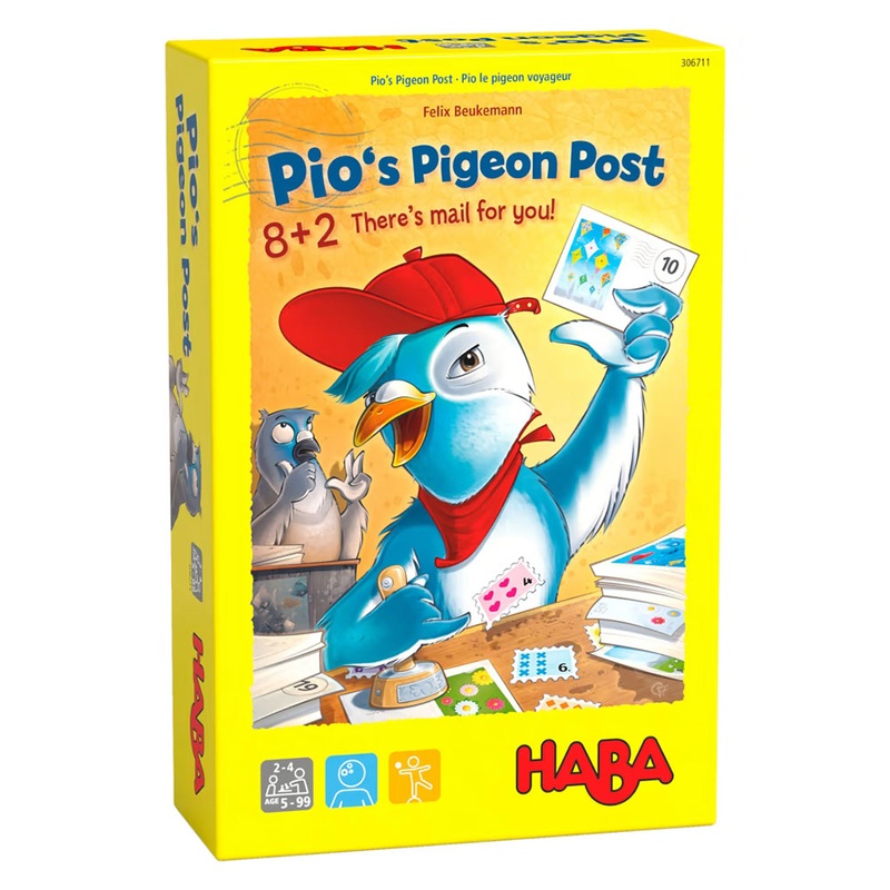 HABA PIOS PIGEONS Post Board Game
